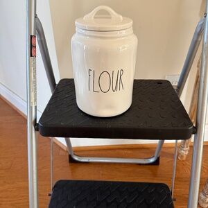 Rae Dunn Artisan Collection Flour Canister With Lid Farmhouse
